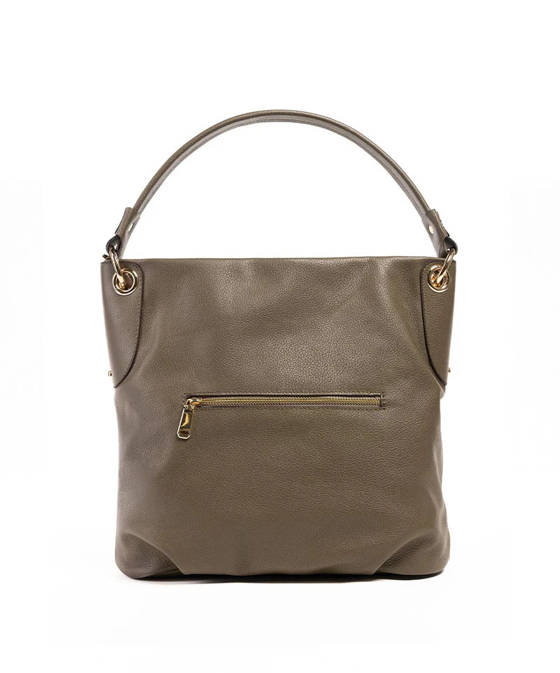 MASLINASTO BRAON TAŠNA DAMASK /172