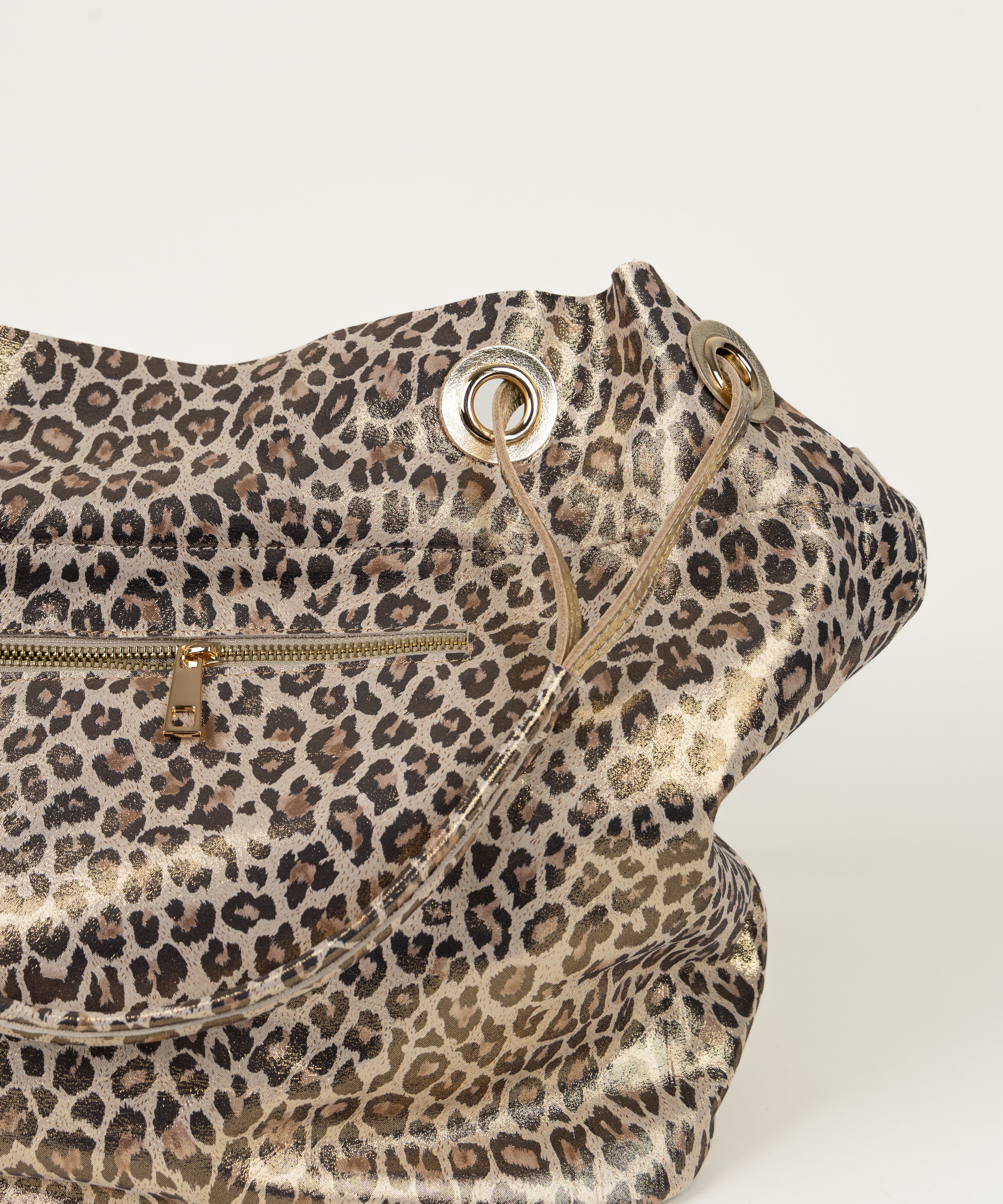Zlatna leopard tašna Sintra / 146