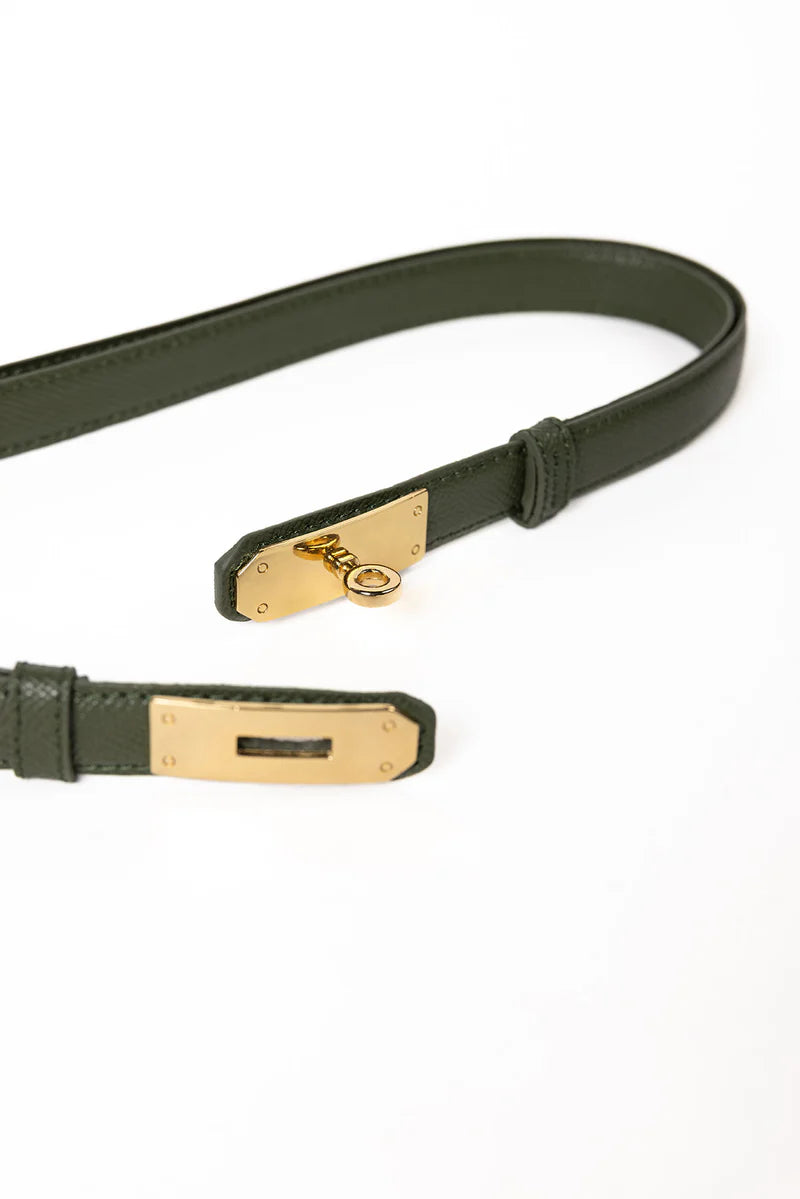 MASLINASTO ZELENI KAIŠ NOMO /248-ZLATO