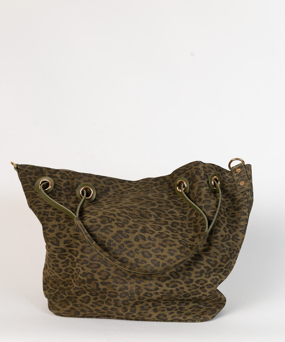 Zelena leopard tašna Sintra / 146