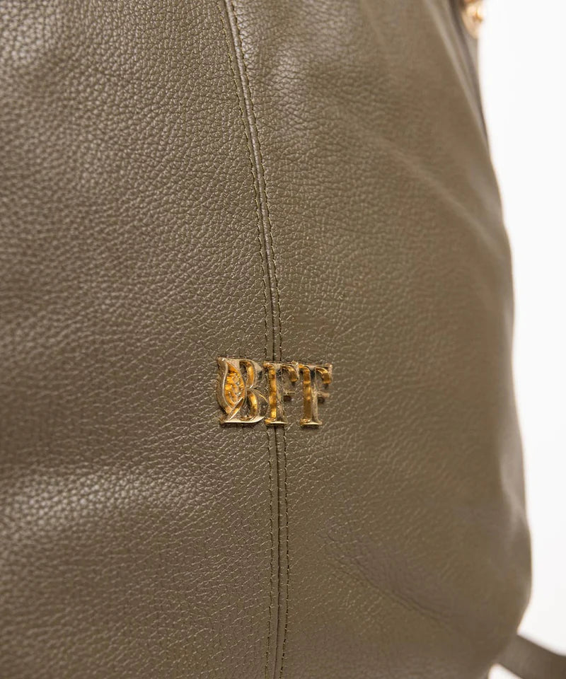 MASLINASTO BRAON TAŠNA DAMASK /172