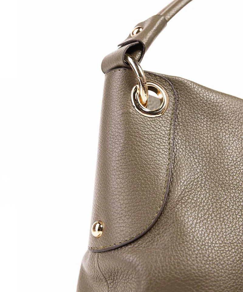 MASLINASTO BRAON TAŠNA DAMASK /172