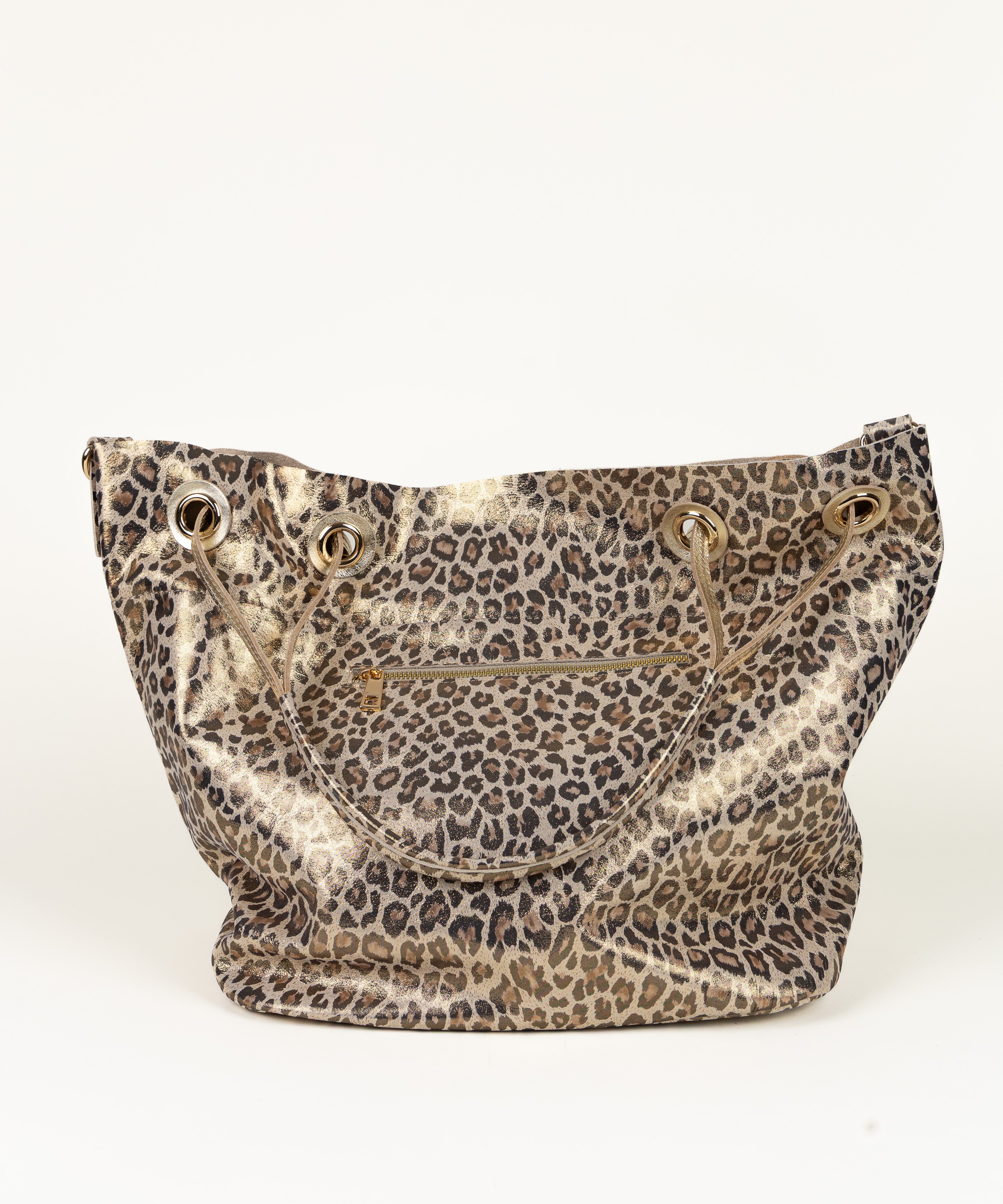 Zlatna leopard tašna Sintra / 146
